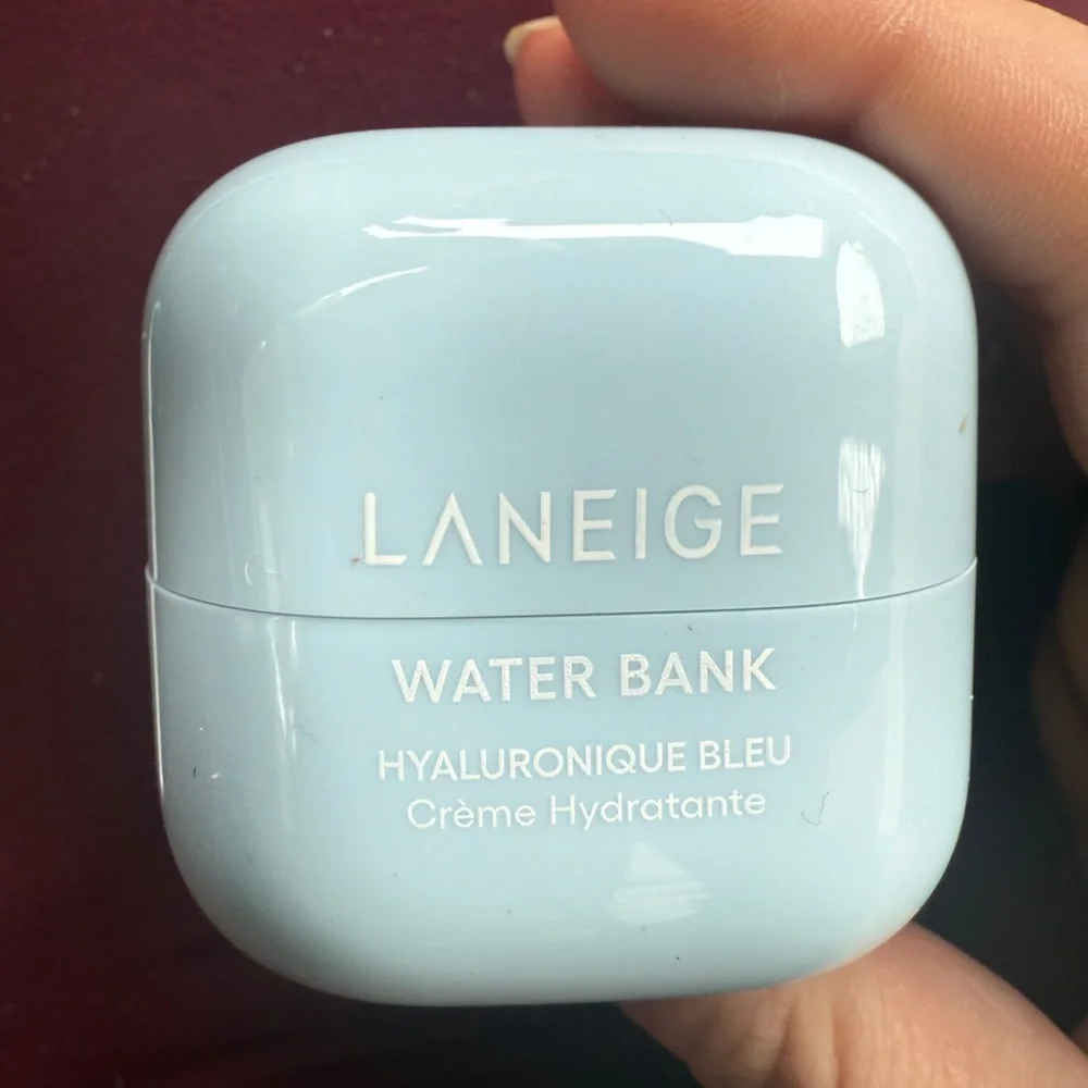 💛 2/$25 LANEIGE Mini Water Bank Blue Hyaluronic Cream Moisturizer